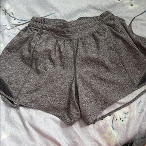 lululemon athletica Heather Gray Athletic Shorts